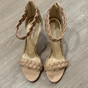 Kenneth Cole Women's Beige Braided Heels